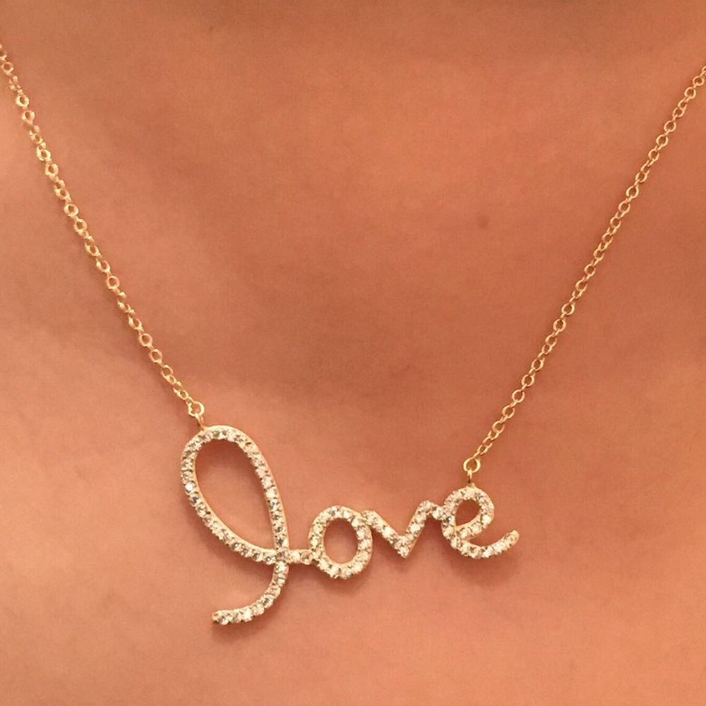Women’s gold over 925 sterling silver necklace